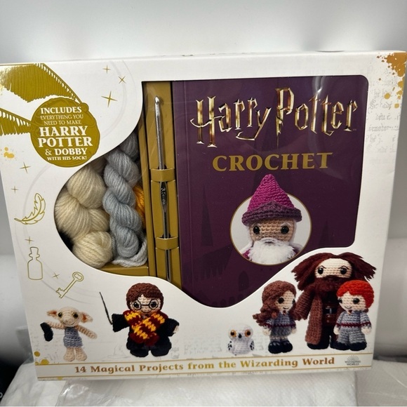 Harry Potter Other - Harry Potter Crochet Kit 14 Projects From the Wizarding World. NEW. Sealed Box